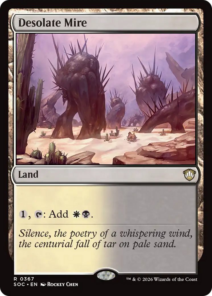 Desolate Mire [Secrets of Strixhaven Commander] | Card Citadel