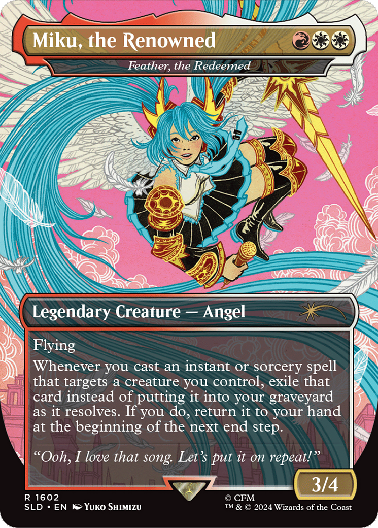 Miku, the Renowned - Feather, the Redeemed [Secret Lair Drop Series] | Card Citadel