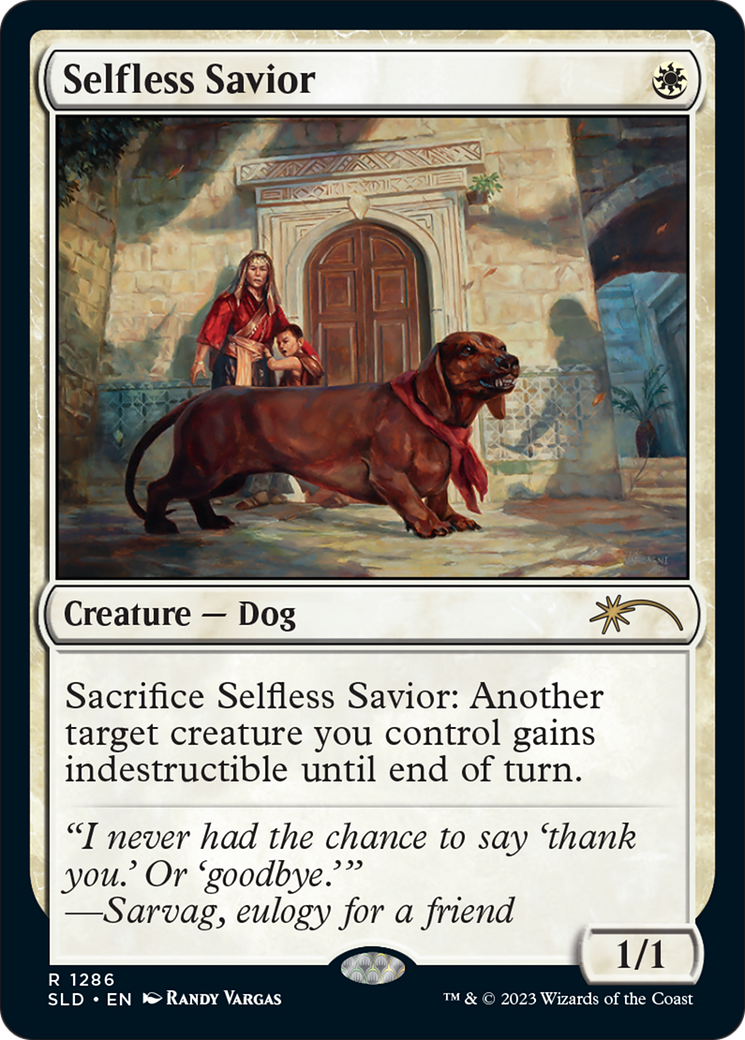 Selfless Savior [Secret Lair Drop Series] | Card Citadel