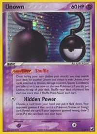 Unown (?) (?/28) [EX: Unseen Forces] | Card Citadel