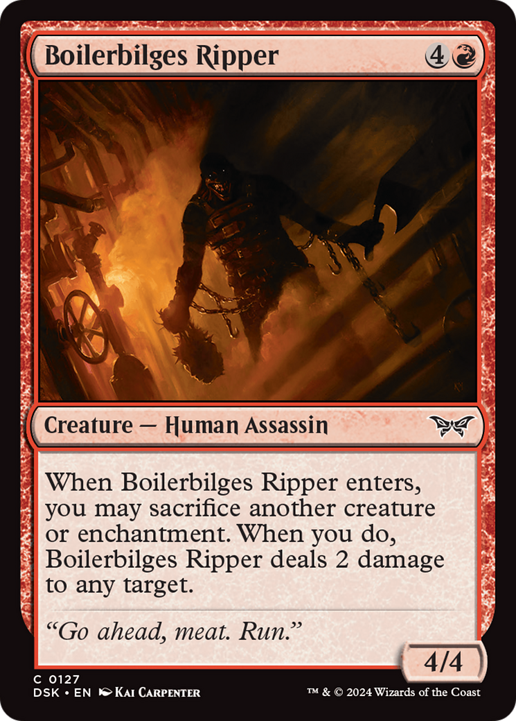 Boilerbilges Ripper [Duskmourn: House of Horror] | Card Citadel