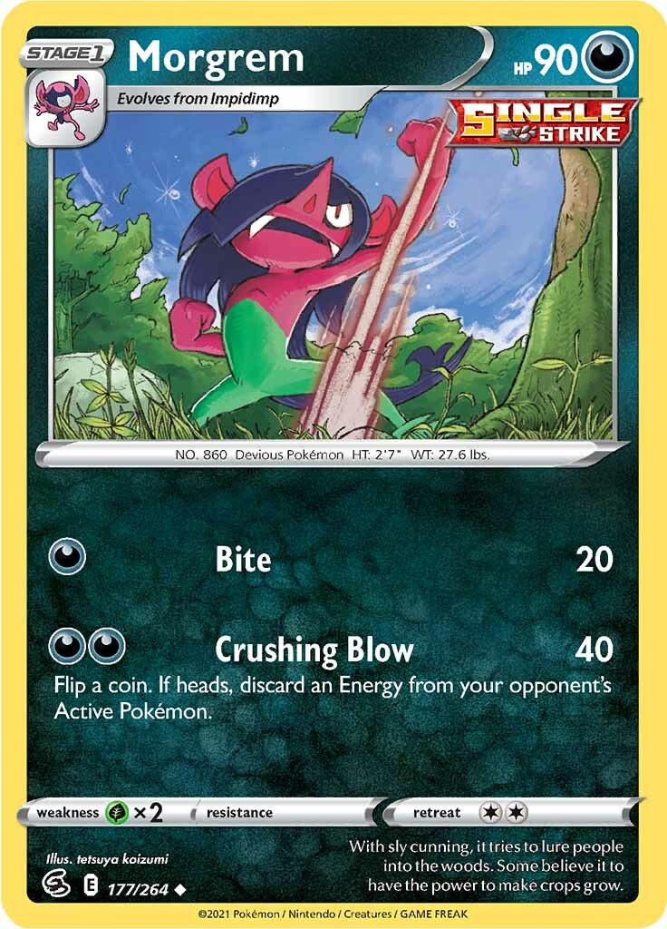 Morgrem (177/264) [Sword & Shield: Fusion Strike] | Card Citadel