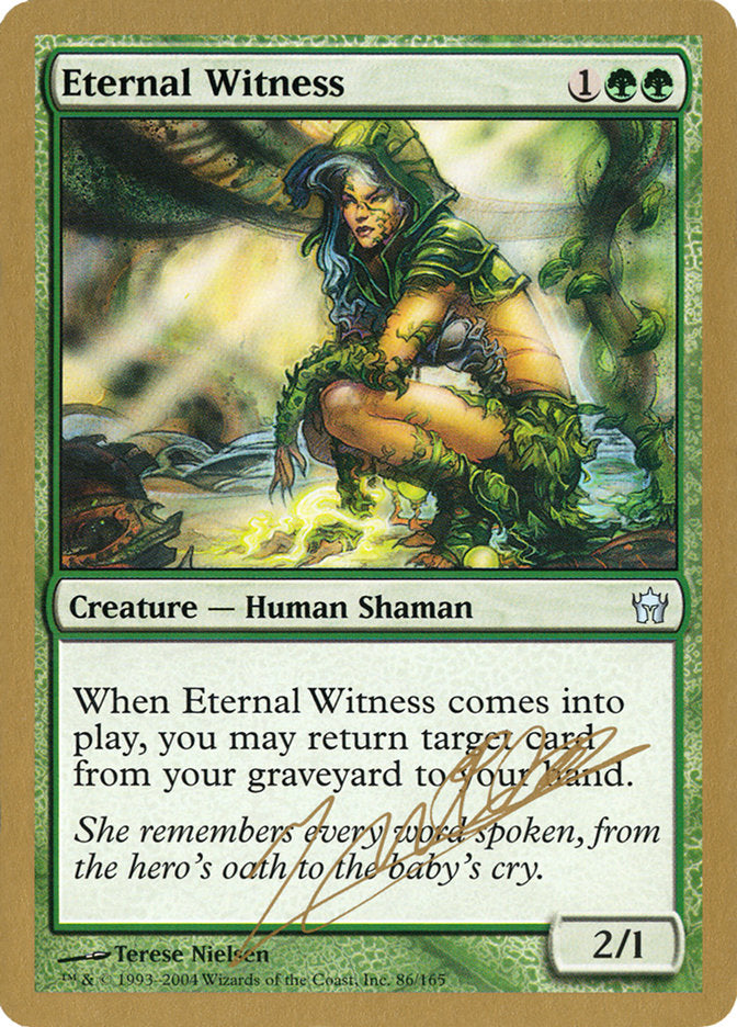 Eternal Witness (Julien Nuijten) [World Championship Decks 2004] | Card Citadel