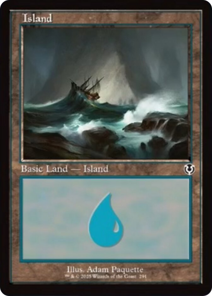 Island (291) (Retro Frame) [Innistrad Remastered] | Card Citadel