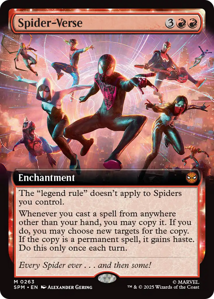 Spider-Verse (Extended Art) [Marvel's Spider-Man] | Card Citadel