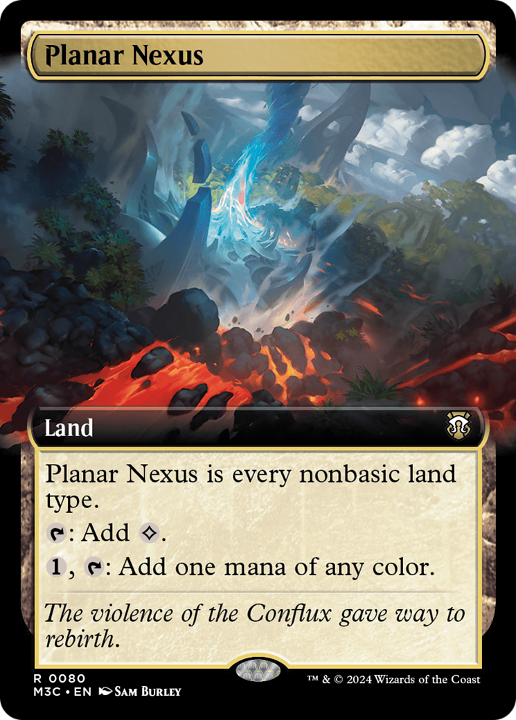 Planar Nexus (Extended Art) [Modern Horizons 3 Commander] | Card Citadel