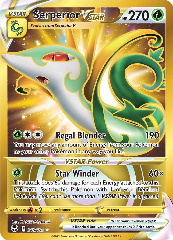 Serperior VSTAR (210/195) [Sword & Shield: Silver Tempest] | Card Citadel