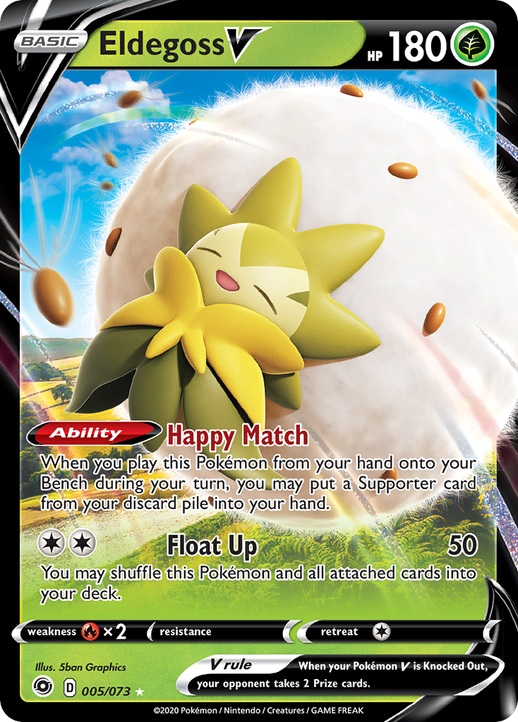 Eldegoss V (005/073) [Sword & Shield: Champion's Path] | Card Citadel