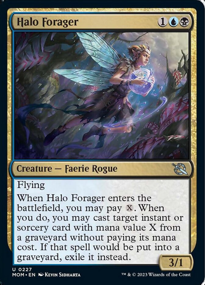 Halo Forager [March of the Machine] | Card Citadel