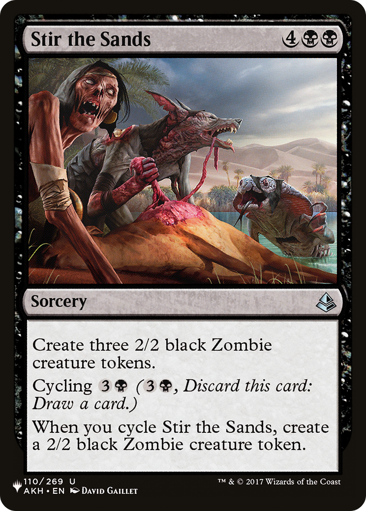 Stir the Sands [The List Reprints] | Card Citadel