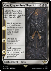 One Ring to Rule Them All [The Lord of the Rings: Tales of Middle-Earth] | Card Citadel