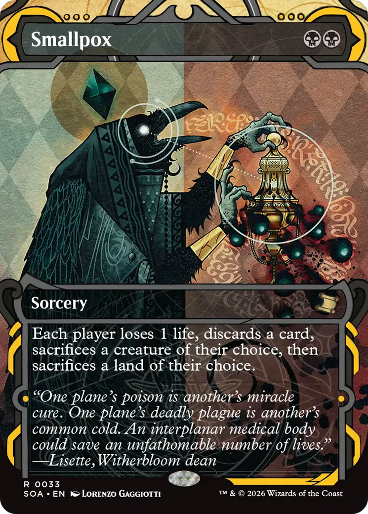 Smallpox [Secrets of Strixhaven: Mystical Archive] | Card Citadel