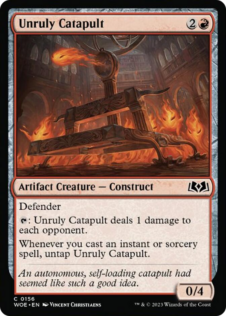 Unruly Catapult [Wilds of Eldraine] | Card Citadel