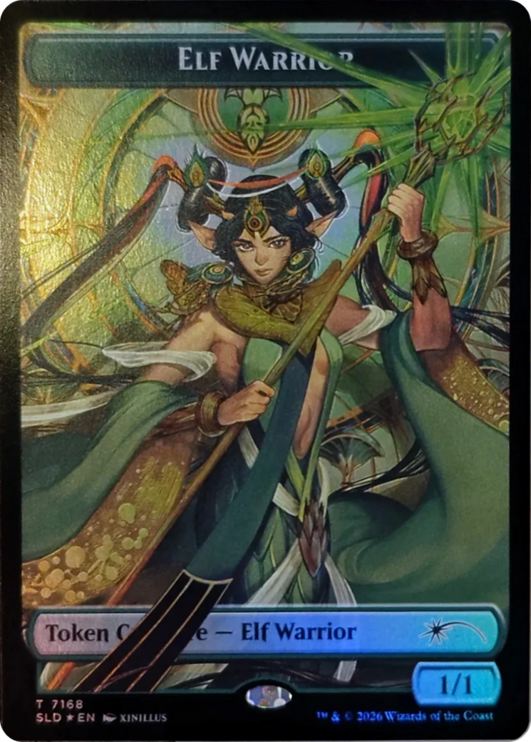 Elf Warrior Token (7168) [Secret Lair Drop Series] | Card Citadel