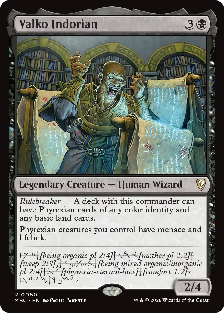 Valko Indorian [Mystery Booster: Commander Edition] | Card Citadel