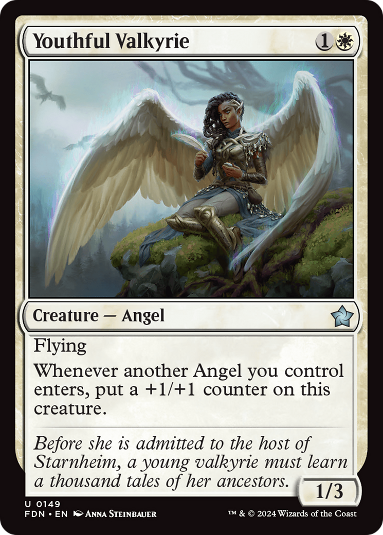 Youthful Valkyrie [Foundations] | Card Citadel