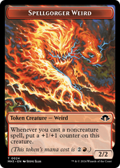 Eldrazi Spawn // Spellgorger Weird Double-Sided Token [Modern Horizons 3 Tokens] | Card Citadel