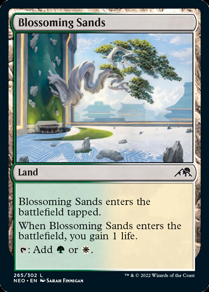 Blossoming Sands [Kamigawa: Neon Dynasty] | Card Citadel