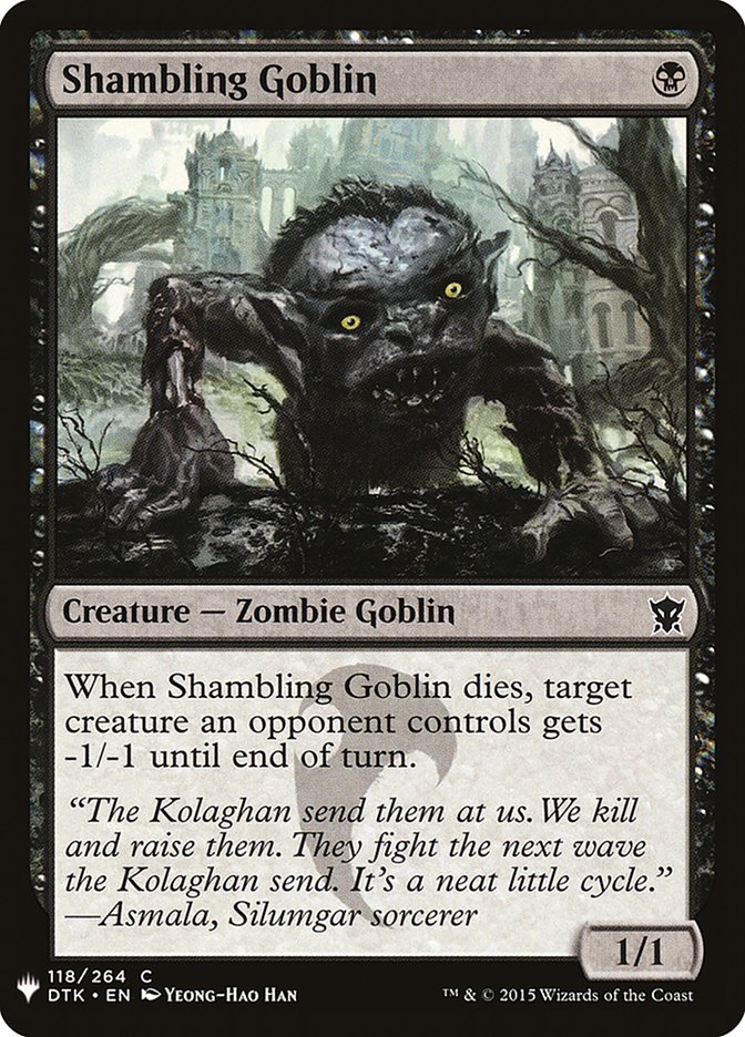 Shambling Goblin [Mystery Booster] | Card Citadel