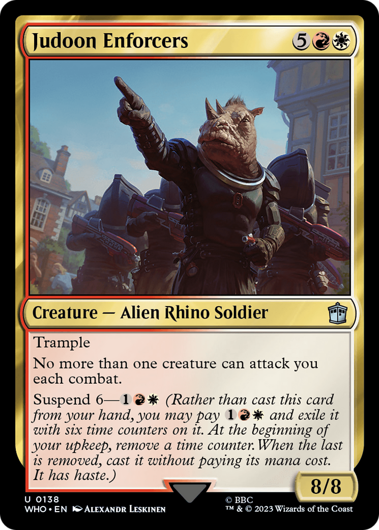 Judoon Enforcers [Doctor Who] | Card Citadel