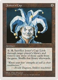 Jester's Cap (Oversized) [Oversize Cards] | Card Citadel