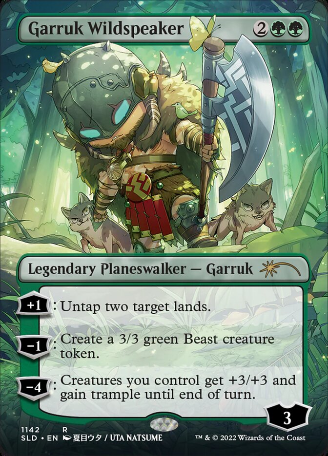 Garruk Wildspeaker (Borderless) [Secret Lair Drop Series] | Card Citadel