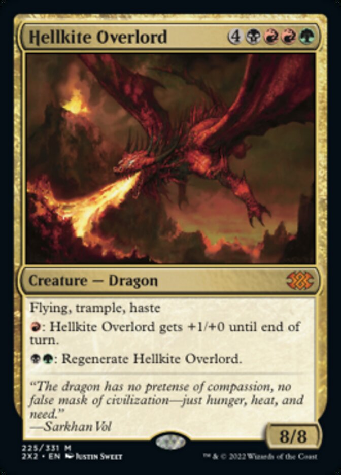 Hellkite Overlord [Double Masters 2022] | Card Citadel