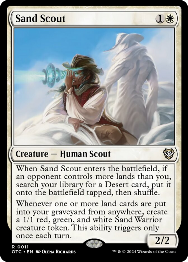 Sand Scout [Outlaws of Thunder Junction Commander] | Card Citadel