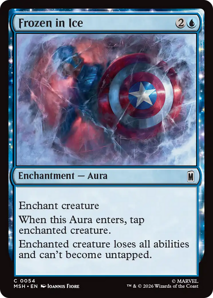 Frozen in Ice [Marvel Super Heroes] | Card Citadel