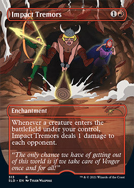 Impact Tremors (Borderless) [Secret Lair Drop Series] | Card Citadel