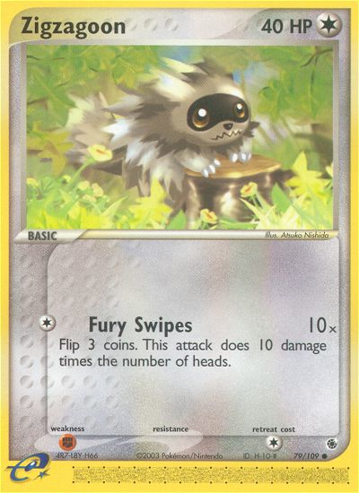 Zigzagoon (79/109) [EX: Ruby & Sapphire] | Card Citadel