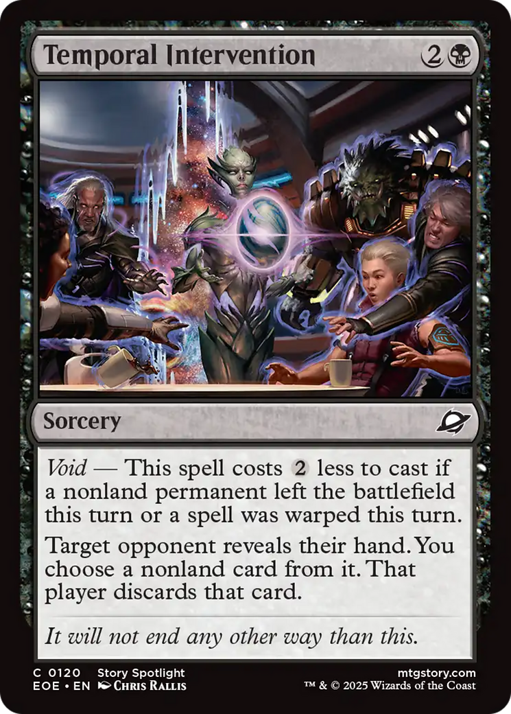 Temporal Intervention [Edge of Eternities] | Card Citadel