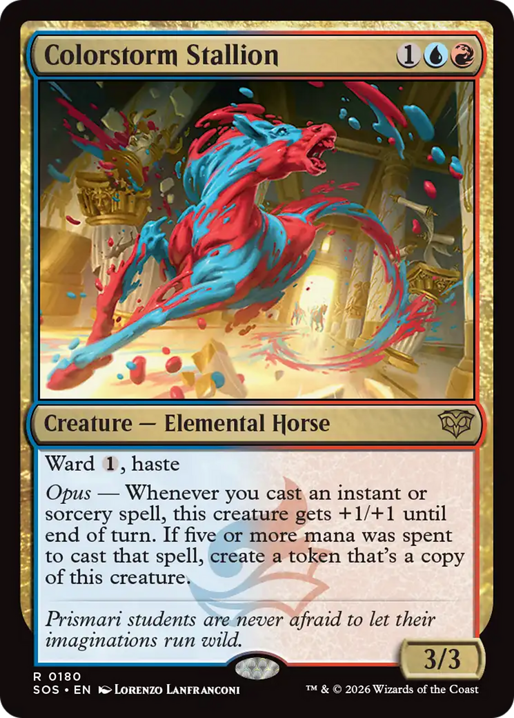 Colorstorm Stallion [Secrets of Strixhaven] | Card Citadel