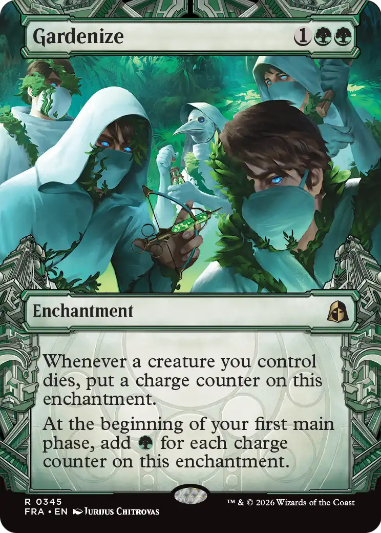 Gardenize (Showcase) (0345) [Reality Fracture] | Card Citadel