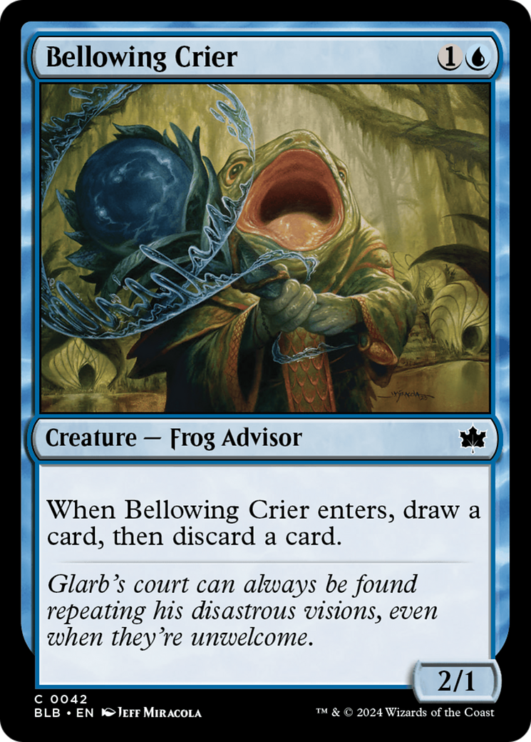 Bellowing Crier [Bloomburrow] | Card Citadel