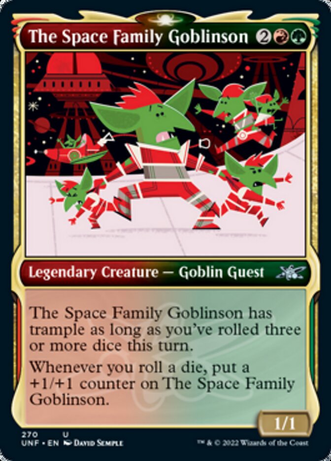 The Space Family Goblinson (Showcase) [Unfinity] | Card Citadel