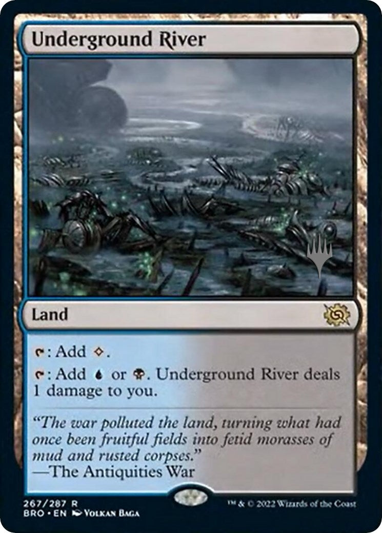 Underground River (Promo Pack) [The Brothers' War Promos] | Card Citadel