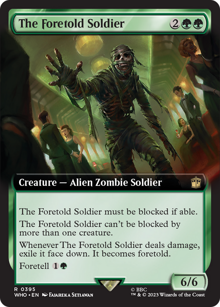 The Foretold Soldier (Extended Art) [Doctor Who] | Card Citadel