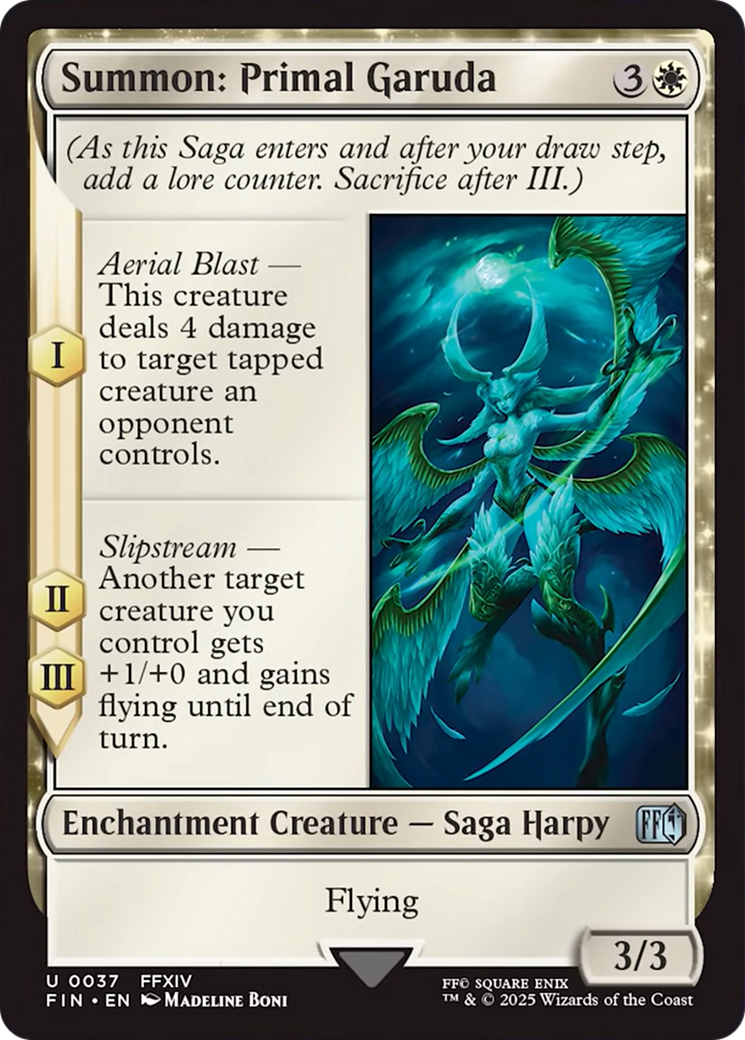 Summon: Primal Garuda [FINAL FANTASY] | Card Citadel