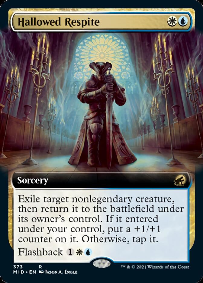 Hallowed Respite (Extended Art) [Innistrad: Midnight Hunt] | Card Citadel