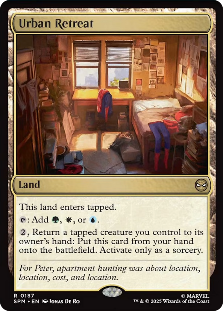 Urban Retreat [Marvel's Spider-Man] | Card Citadel