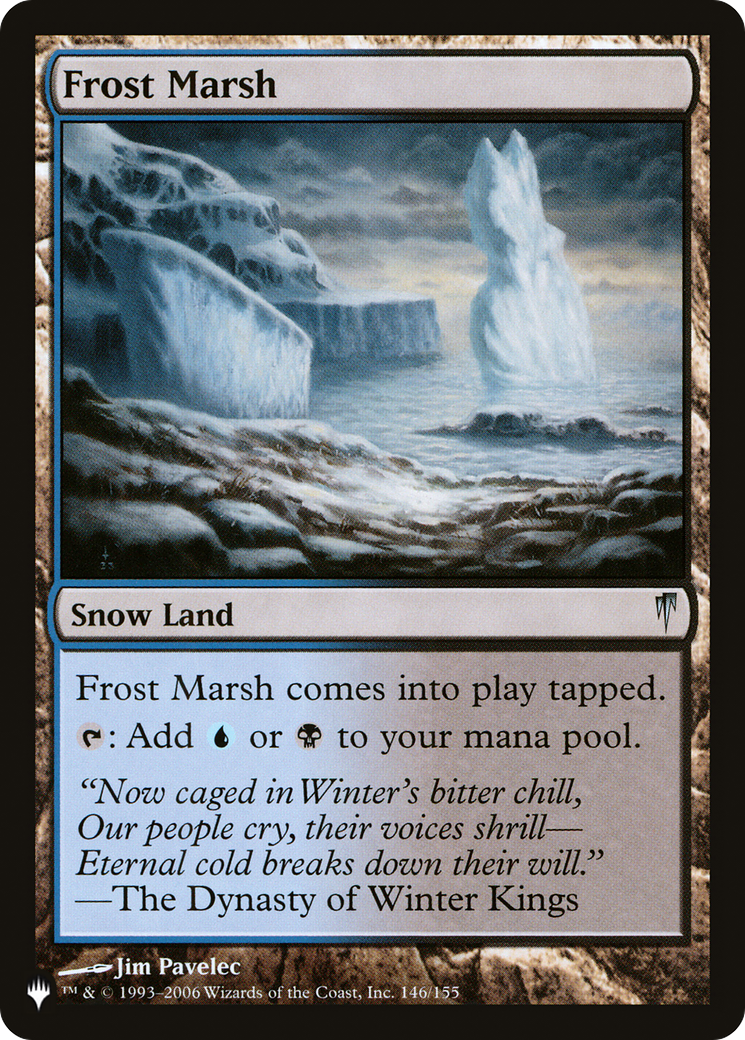 Frost Marsh [The List Reprints] | Card Citadel