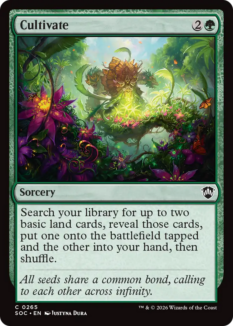 Cultivate [Secrets of Strixhaven Commander] | Card Citadel