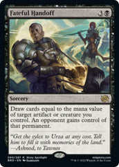 Fateful Handoff (Promo Pack) [The Brothers' War Promos] | Card Citadel