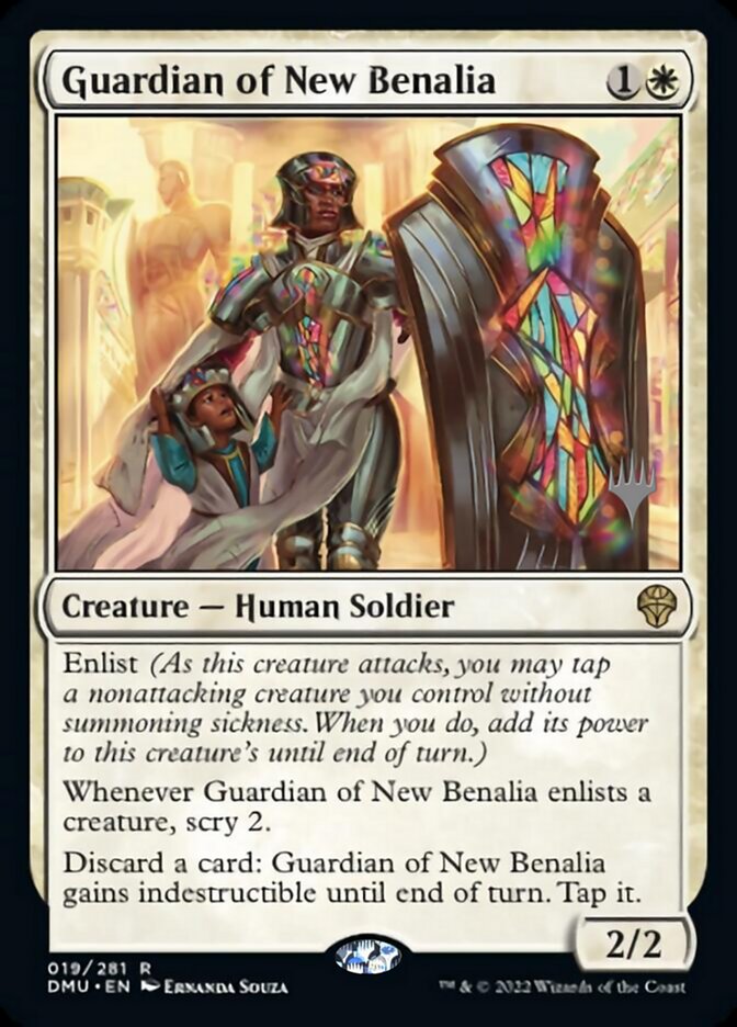 Guardian of New Benalia (Promo Pack) [Dominaria United Promos] | Card Citadel