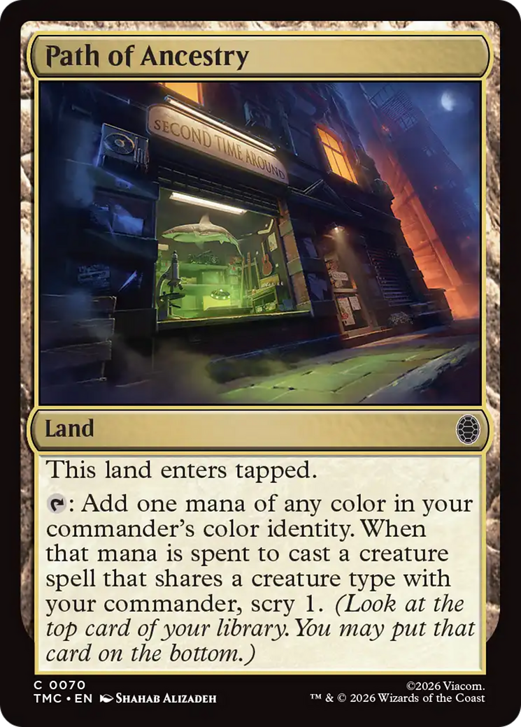Path of Ancestry [Teenage Mutant Ninja Turtles Commander] | Card Citadel