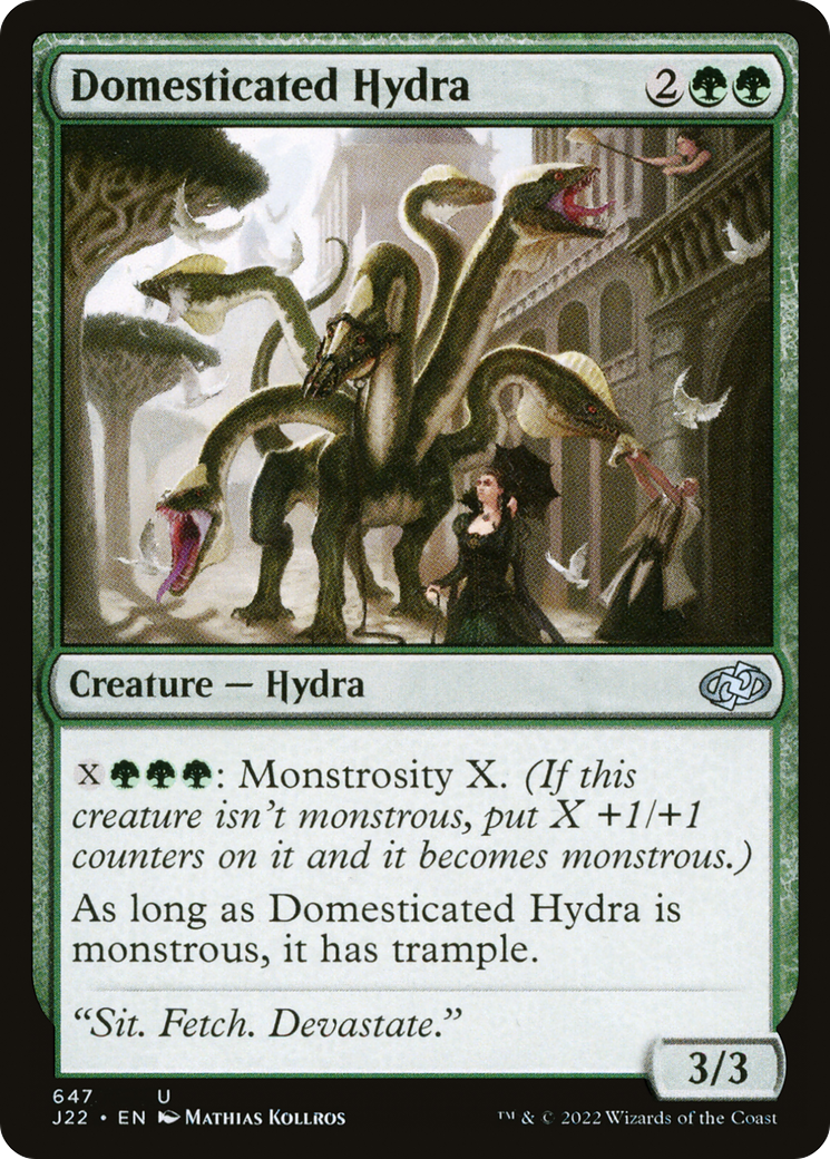 Domesticated Hydra [Jumpstart 2022] | Card Citadel