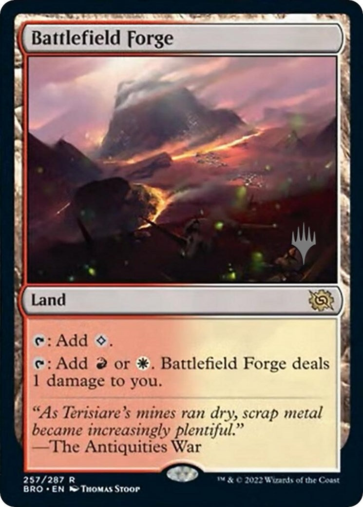 Battlefield Forge (Promo Pack) [The Brothers' War Promos] | Card Citadel