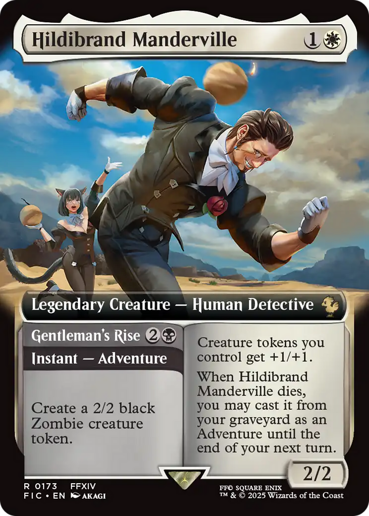 Hildibrand Manderville // Gentleman's Rise (Extended Art) [FINAL FANTASY Commander] | Card Citadel
