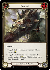 Pummel (Yellow) [U-WTR207] (Welcome to Rathe Unlimited)  Unlimited Normal | Card Citadel